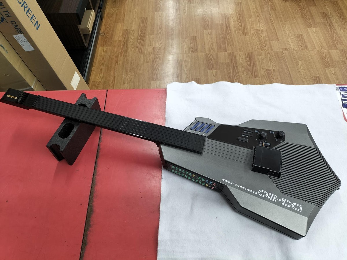 レア/動作品 CASIO DG-20 電子ギター デジタルギター リズムマシン カシオ