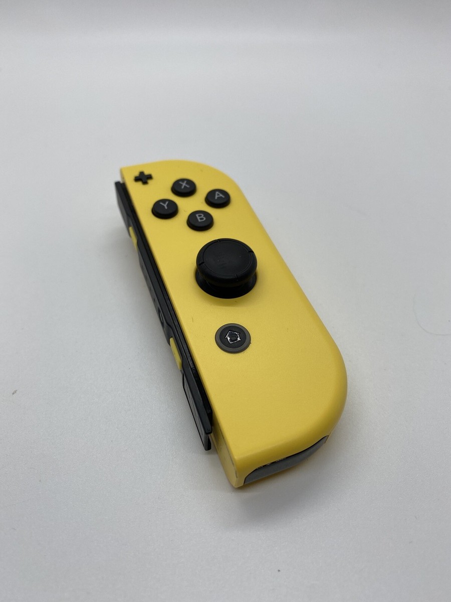RARE Nintendo Switch Right Yellow Let's Go Pikachu Eevee Joy Con