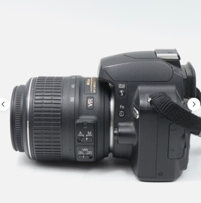 Nikon D D60 10.2MP Digital SLR Camera - Black (Kit w/ AF-S DX VR