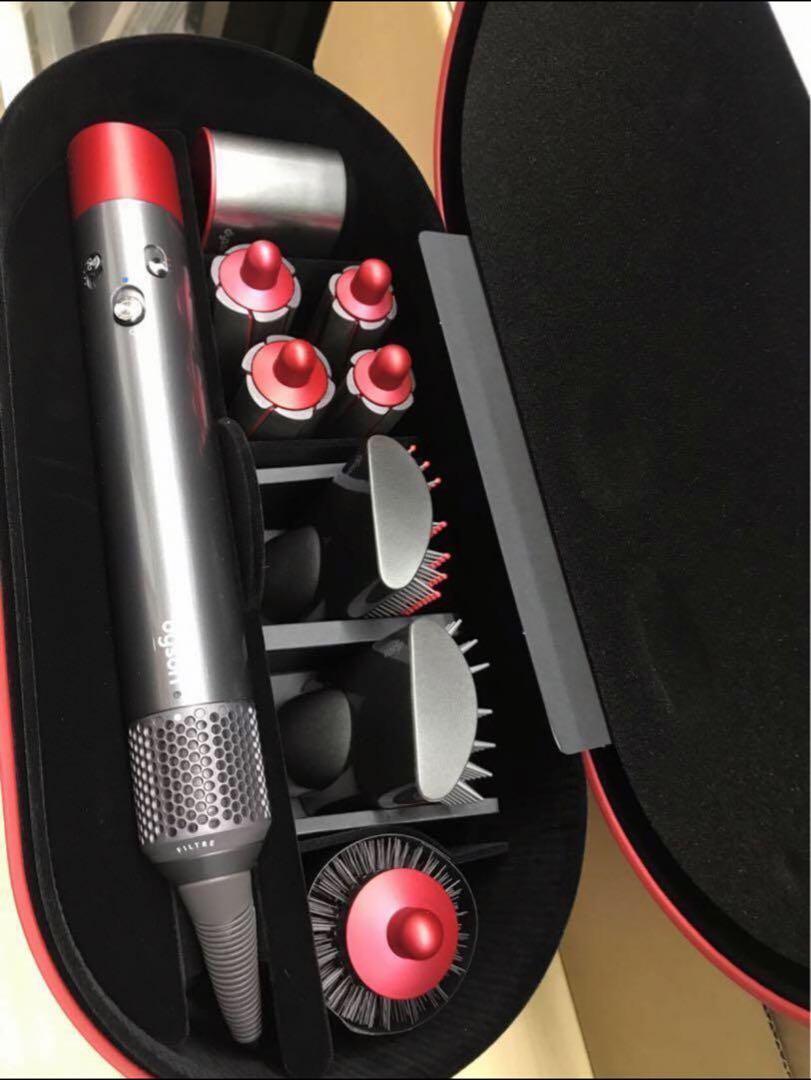 Dyson Airwrap Complete Hair Styler Nickel Fuchsia HS01 100V COMPFN