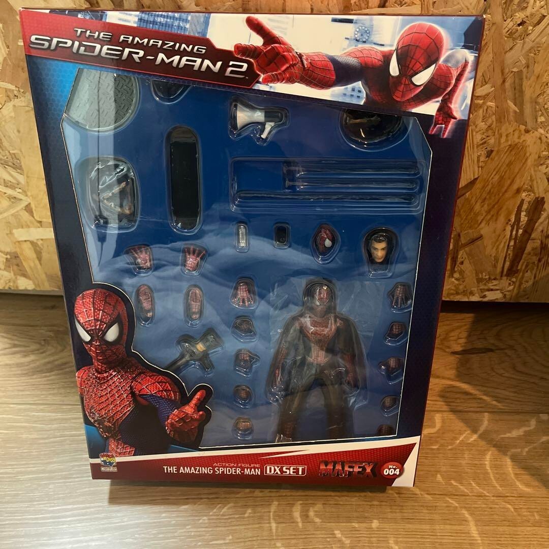 Medicom Toy MAFEX No.004 THE AMAZING SPIDER-MAN 2 DX Set USED item