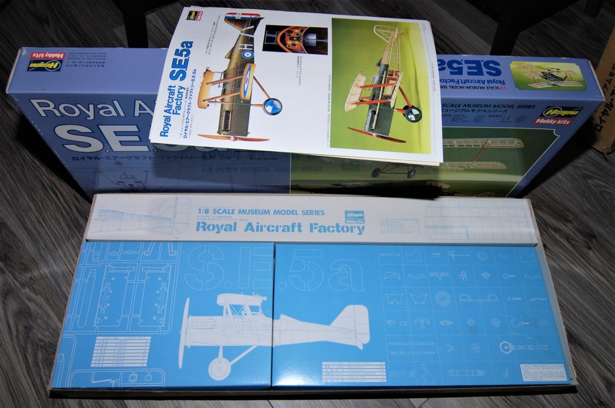未使用 ハセガワ ロイヤルエアークラフトファクトリー SE5a 1/8 未使用