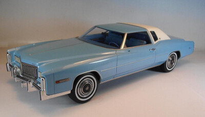 Bos 1/18 Cadillac Eldorado Coupe 1976 hellblau 128/252 #4491 | eBay