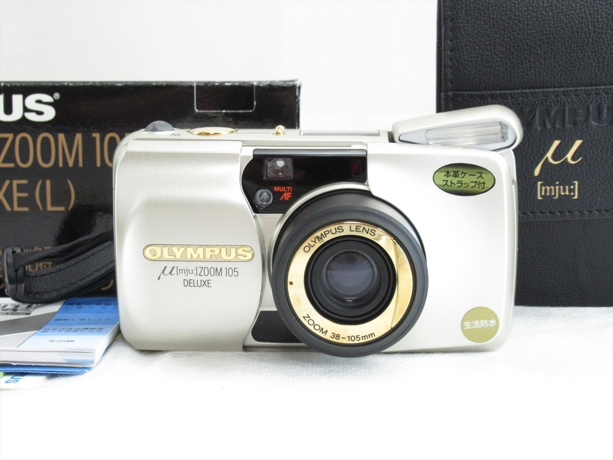 □完動品 OLYMPUS μ ZOOM 105 DELUXE フィルムカメラ OLYMPUS μ zoom