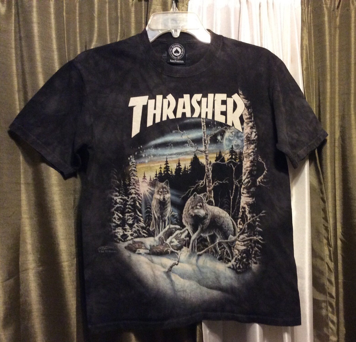 Thrasher 13 Wolves T-Shirt RARE - Size SMALL - Excellent! | eBay