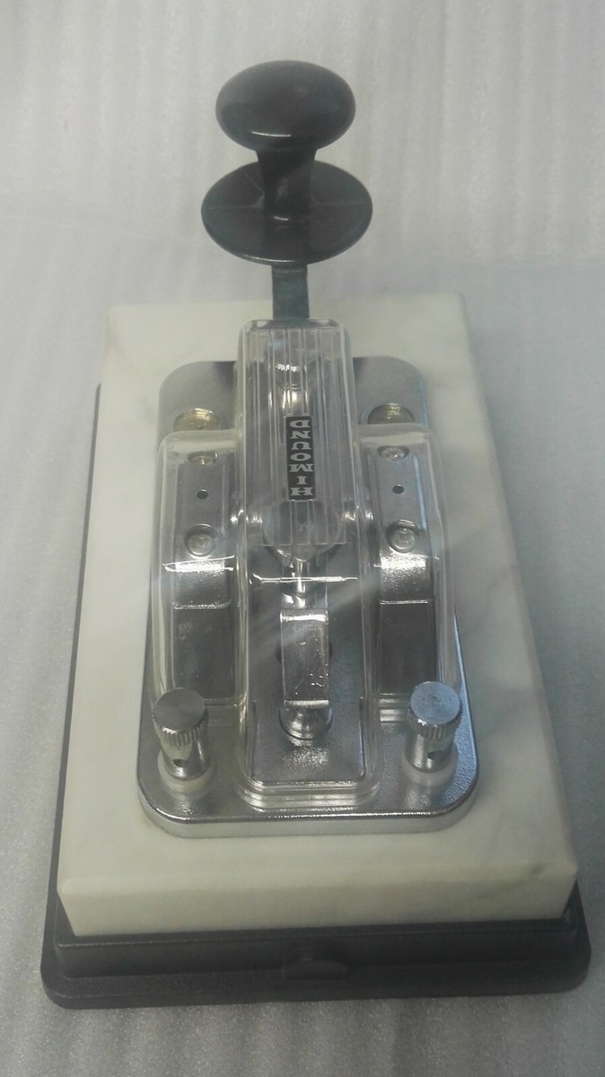 電鍵 HI-MOUND TELEGRAPH KEY 「HK-710」 未使用品 zejあ ハイモンド