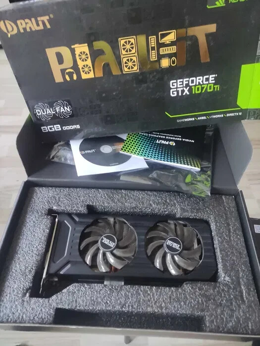 Palit GeForce GTX 1070 Ti 8GB Dual | eBay