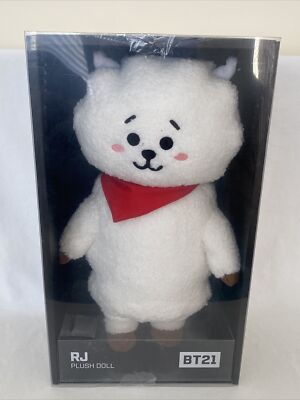 BTS BT21 Official STANDING 14” RJ Kind Alpaca PLUSH DOLL NEW NIB