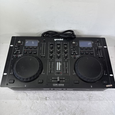 Gemini CDM-4000 DJ Double Deck Controller for sale online | eBay