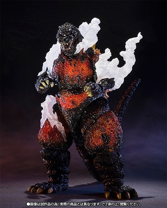 Premium Bandai S.H.MonsterArts Godzilla 1995 Ultimate Burning ver