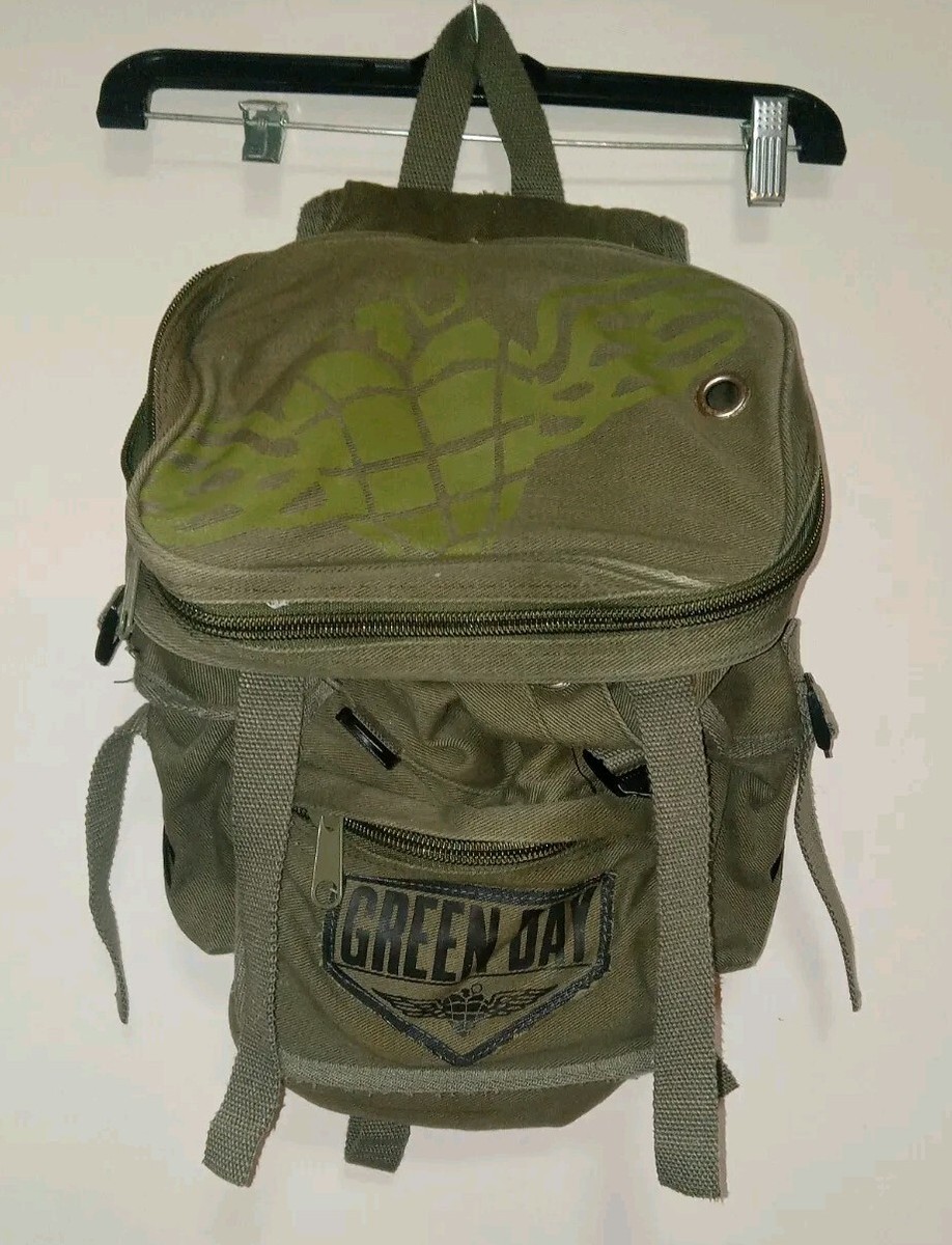 VtG 2004 Bioworld Green Day Music Punk Band Lincesed Backpack Bag