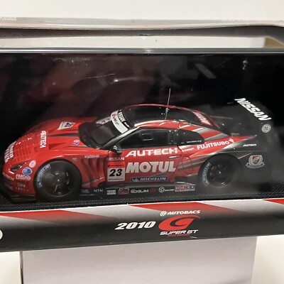 Rare EBBRO Motul Autech Nissan GT-R Super GT 500 1:43 JDM R35 2010