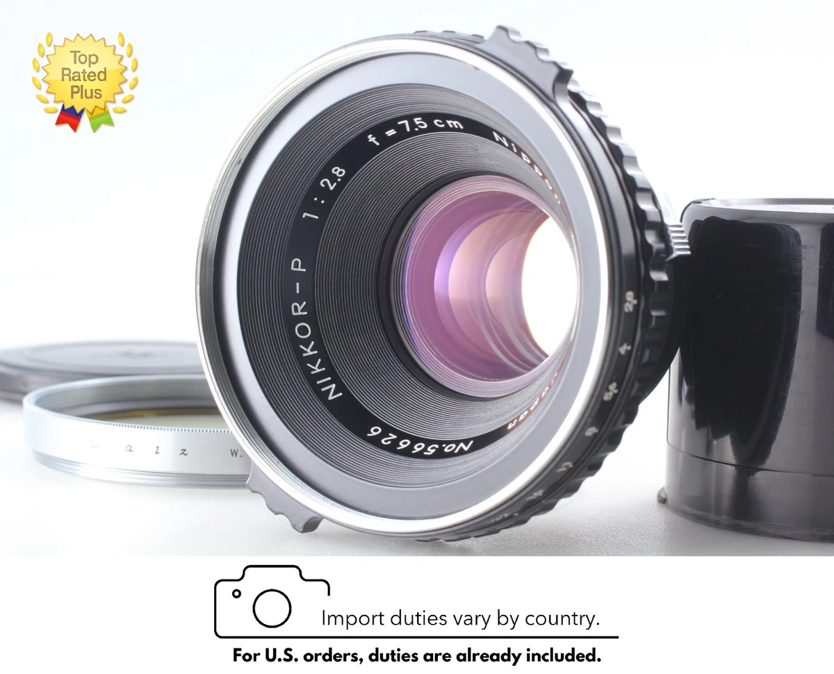 Nikon F 75mm Focal Camera Lenses for Bronica for sale | eBay