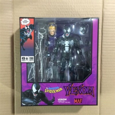 New MAFEX 088 1:12 The Amazing Spider-Man Venom Comic Ver. Action