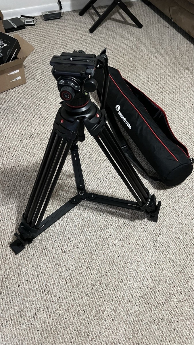 Manfrotto 504HD + 546BK Tripod for sale online | eBay