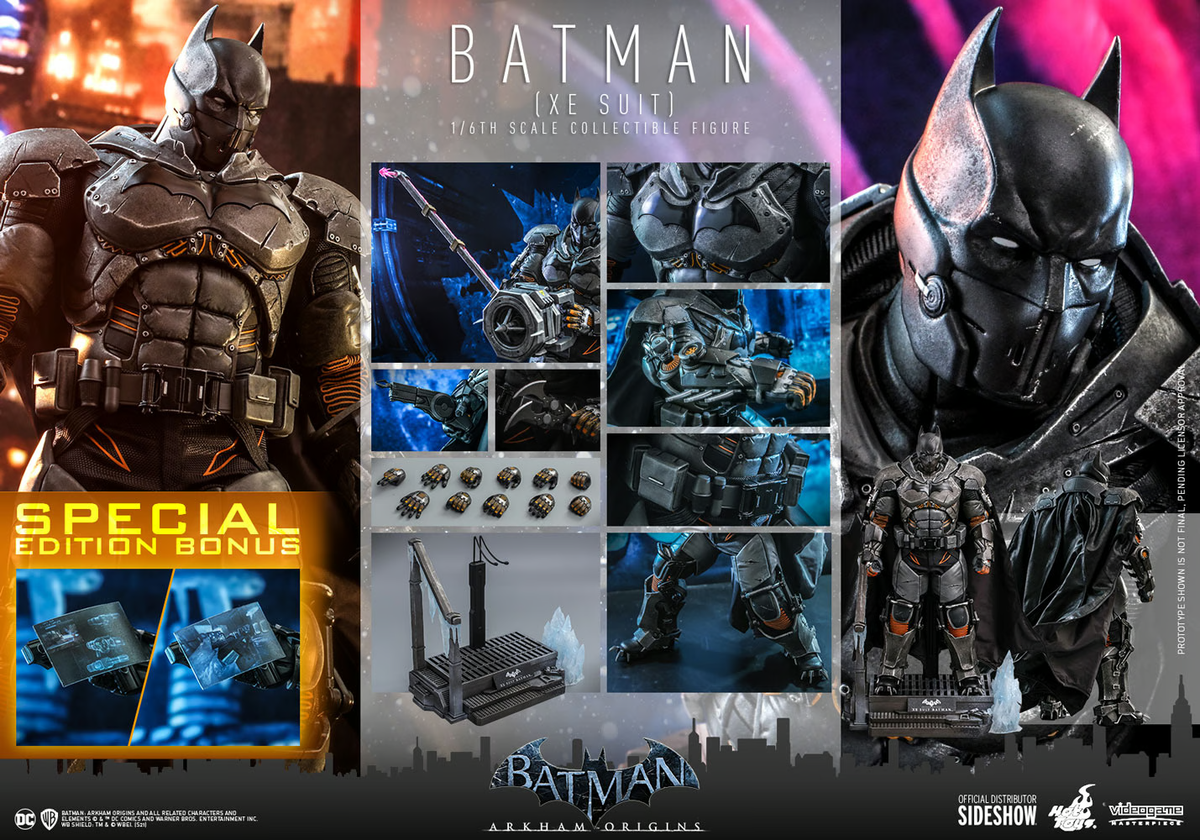 Hot Toys VGM52B Arkham Origins Batman XE Suit Version Special