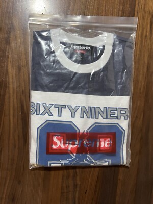 SUPREME®/HYSTERIC GLAMOUR 69 FOOTBALL TOP JERSEY White FW24 Men's