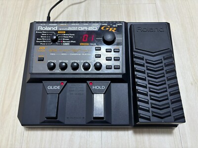 Roland GR-20 Multi Effects Guitar Synthesizer Used with Adapter