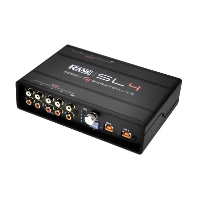 RANE SL4 DJ Interface with Serato DJ (2) USB Ports / Input for (4