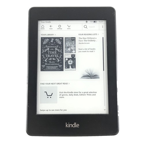 Amazon Kindle Paperwhite 2018 10th Gen 32GB WiFi Waterproof Black