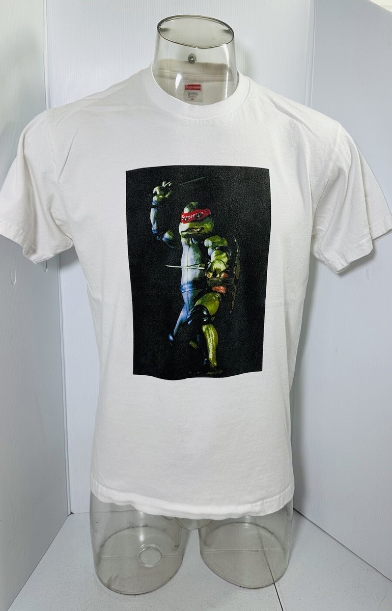 Supreme Raphael Tee T Shirt White Size Medium Teenage Mutant Ninja