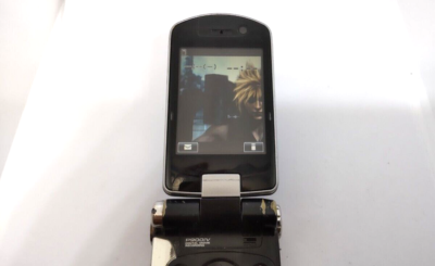 動作確認済み】ドコモ P900iV クラウドブラック【即購入可】 激レア