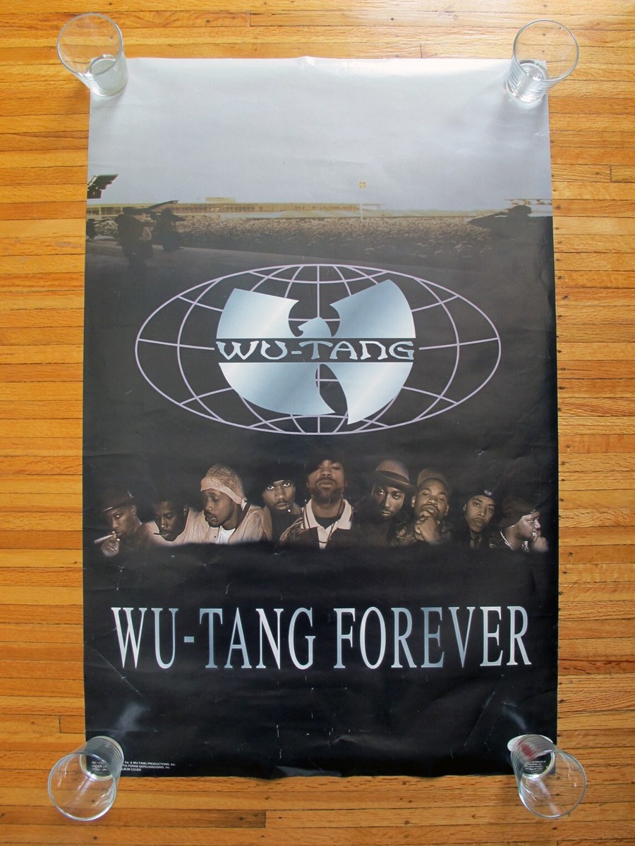 VTG 1997 Wu-Tang Clan Forever Album Cover Poster Print - 22.25
