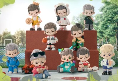 TNTSPACE RAYAN Youthful Days Series Blind Box Figure Full Set 9