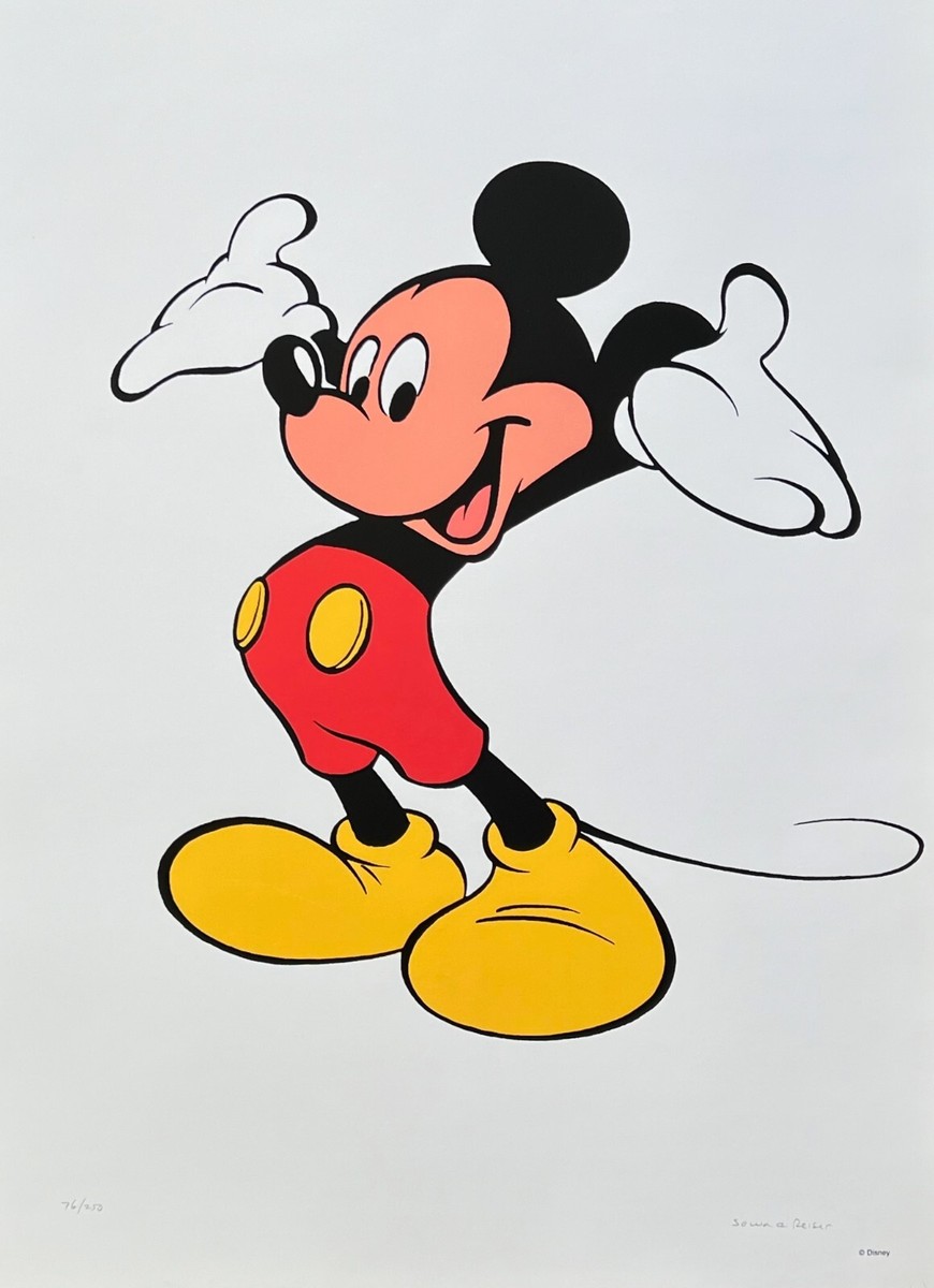 WALT DISNEY'S MICKEY MOUSE アートワーク 【公式通販】