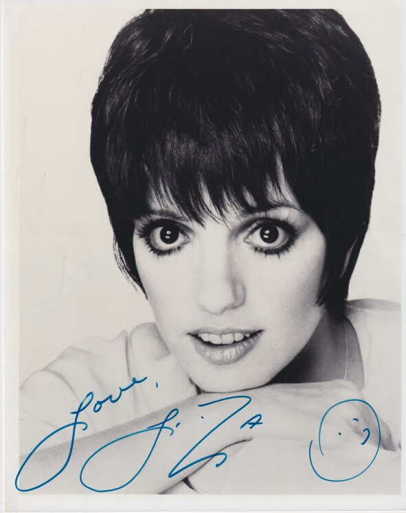 Liza Minnelli signed 8x10 photo In-person JSA | eBay