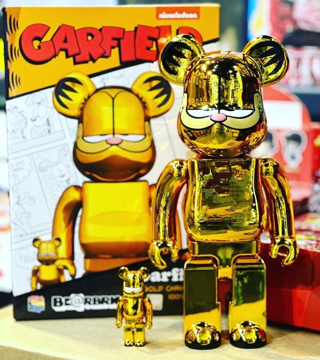 BE@RBRICK ピカチュウ BE@RBRICK ピカチュウ GOLD CHROME 100%&400