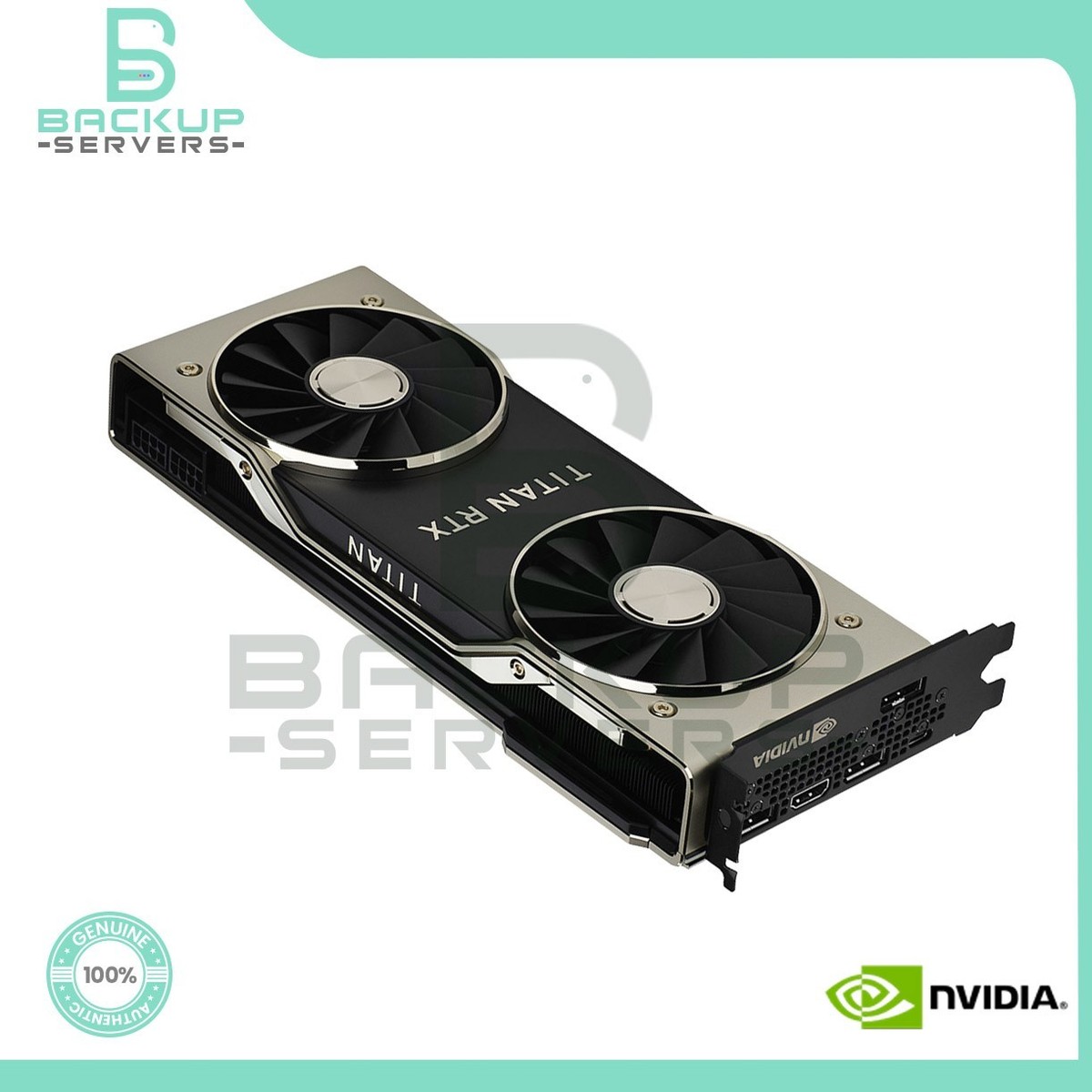 NVIDIA Titan RTX 24GB GDDR6 PCI Express 3.0 x16 Gaming and AI