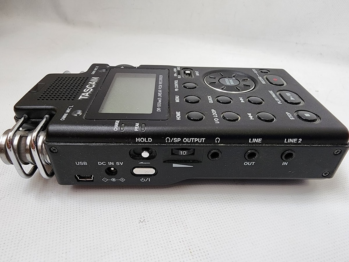 TASCAM DR-100 MKII MK2 Portable Linear PCM Recorder Set | eBay