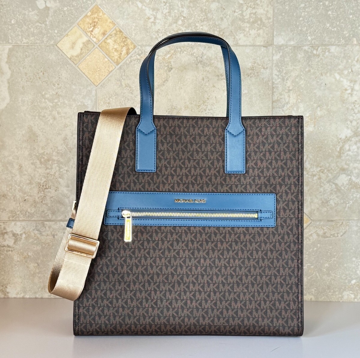 Michael Kors Kenly Tote Shoulder Bag - 35T0GY9T3B for sale online