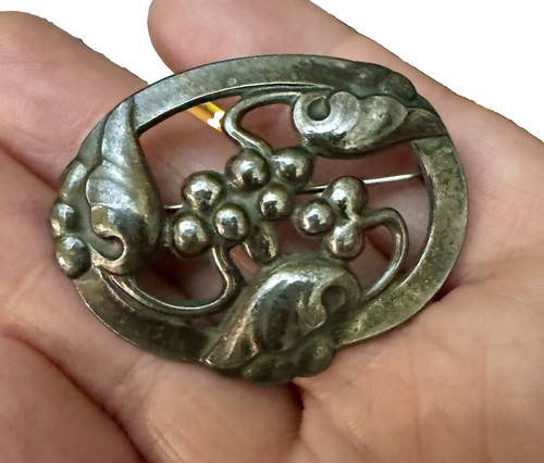 Georg Jensen. Sterling Silver Brooch #377 - Vivianna Torun | eBay