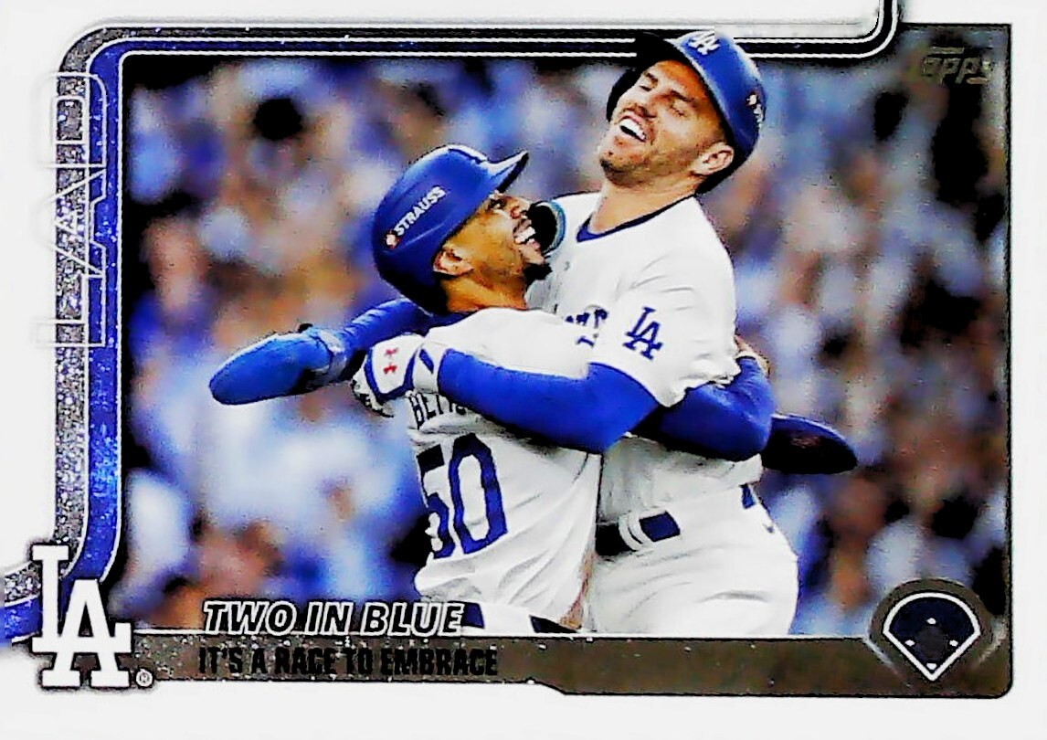 Mookie Betts / Freddie Freeman MLB 2025 Topps Tier One Dual Relic