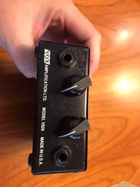 VOX V829 TONE BENDER fuzz エフェクタービンテージ