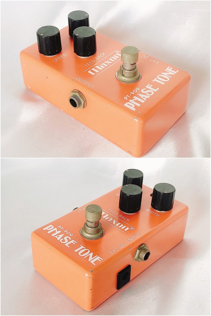 希少ビンテージ】Maxon PT-909 フェイザーエフェクター Maxon PT-909