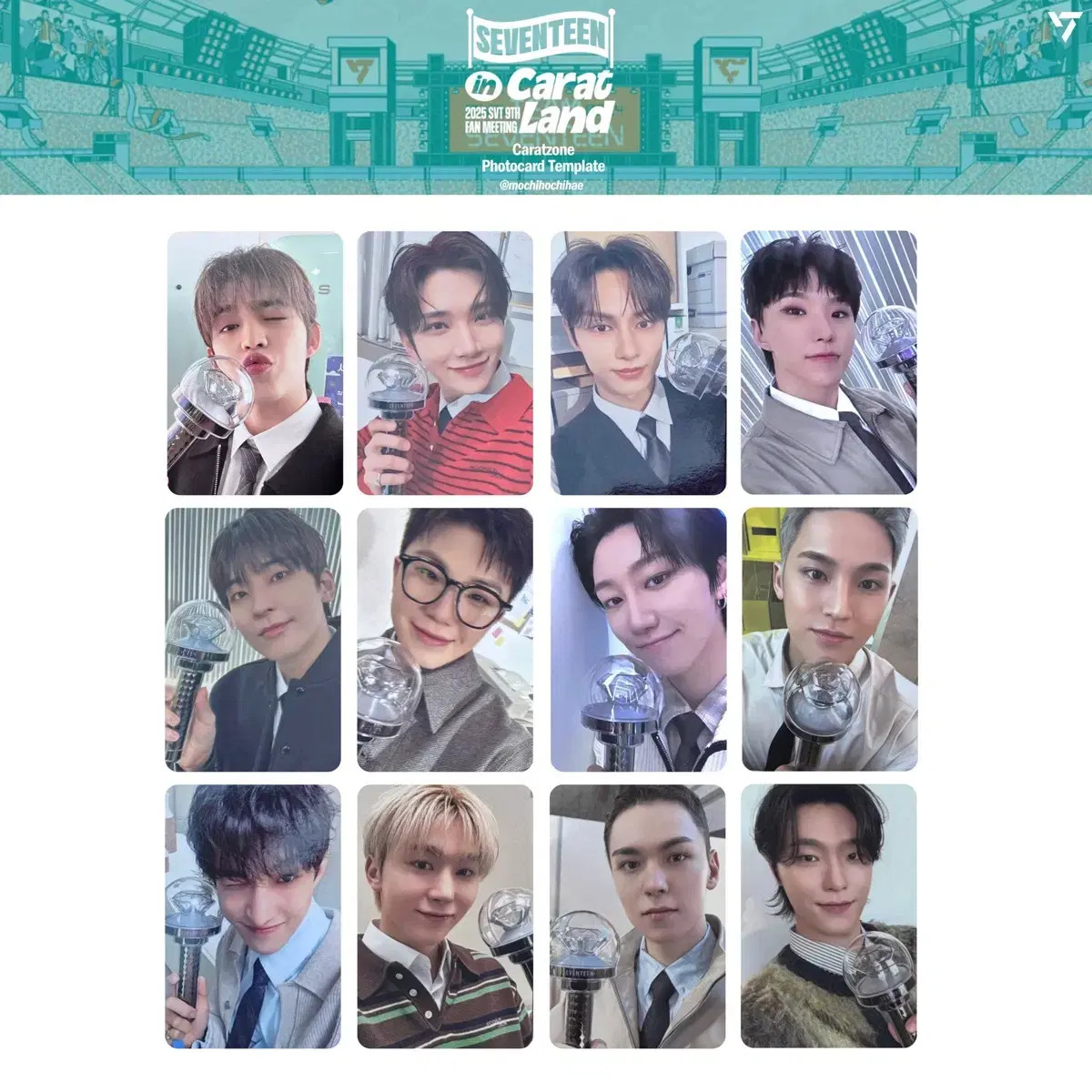 seventeen 2025 CARAT ZONE Photocard FULL SET BATCH | eBay