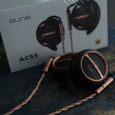 Aune AC55 Stereo 3.5mm/4.4mm Clip-on Hifi Earphones