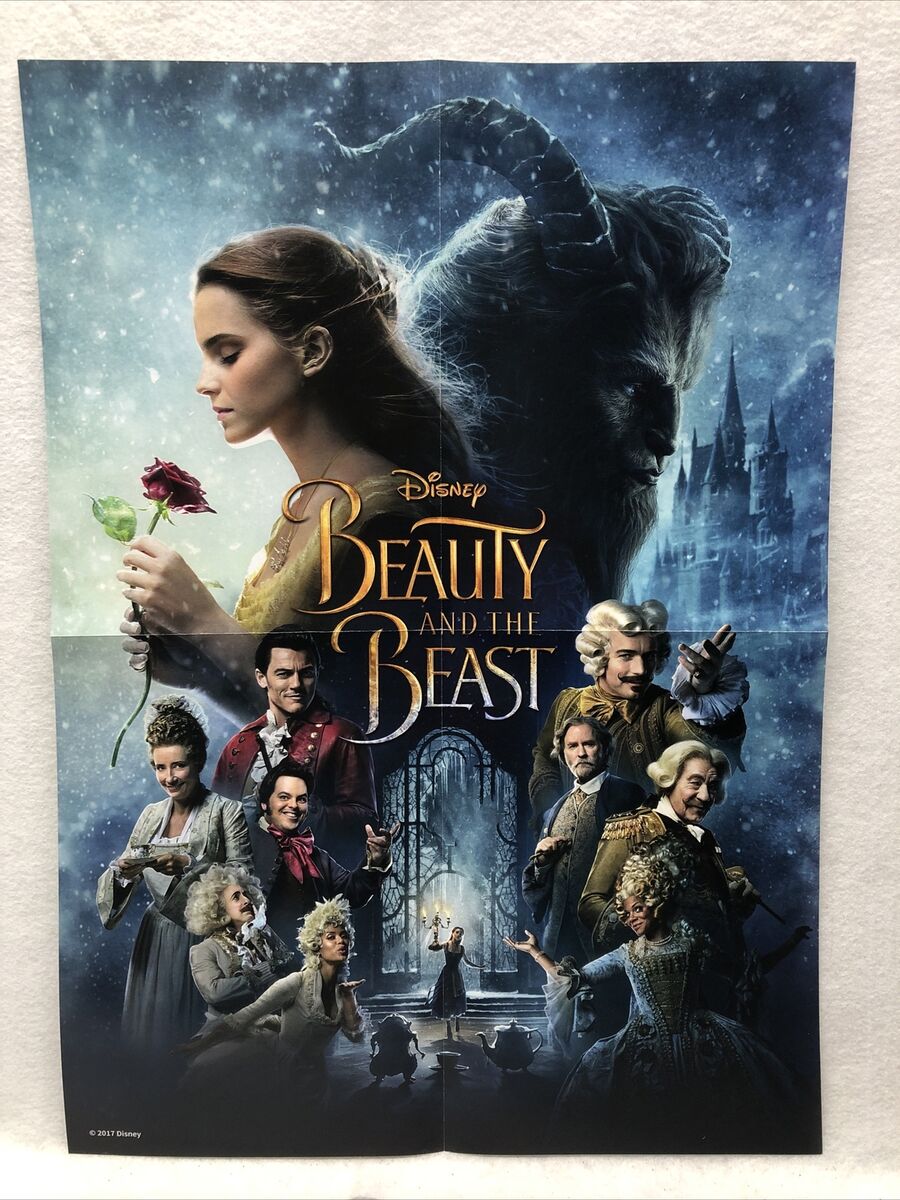 Poster Disney Beauty & The Beast Live Action Movie Print 15x20.5