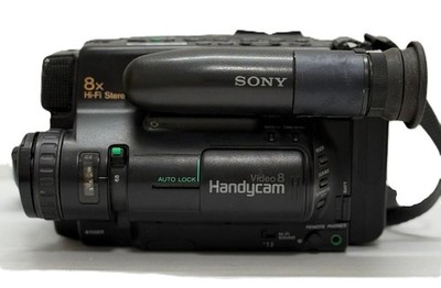 Vintage Sony Handycam CCD-TR7 8mm Video Cassette Recorder