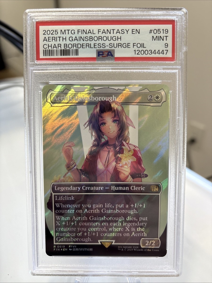 MTG エアリス・ゲインズブール / サージFOIL Final Fantasy Aerith