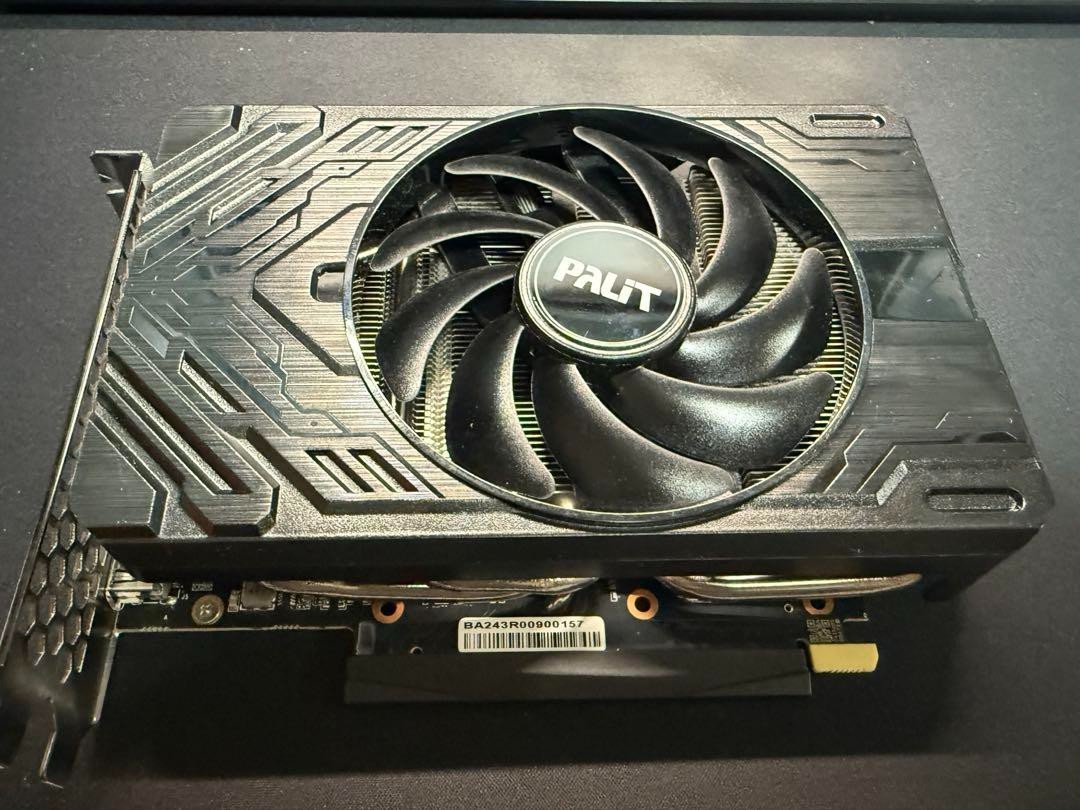 Palit GeForce RTX 4060 Ti StormX 8GB GDDR6 ITX Single Fan Graphics