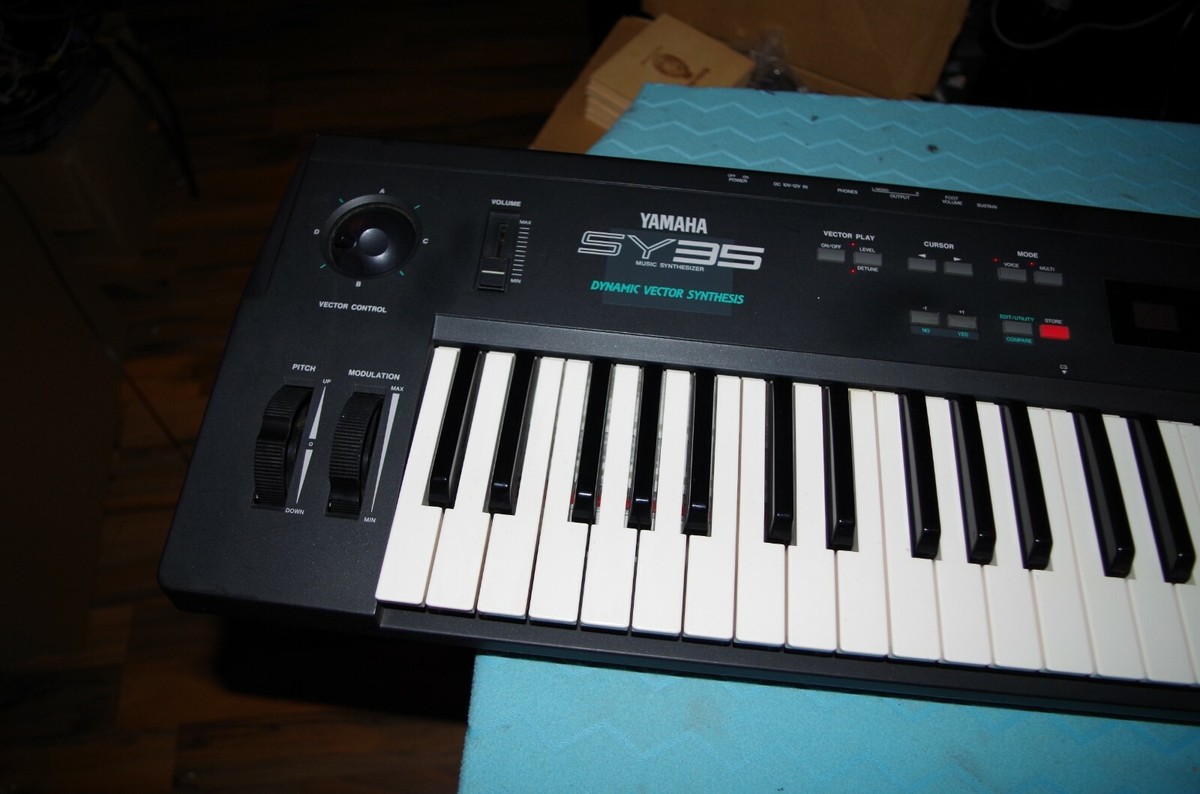YAMAHA SY35 シンセサイザー ヤマハ 36鍵 Yamaha Sy35 Synthesizer 36