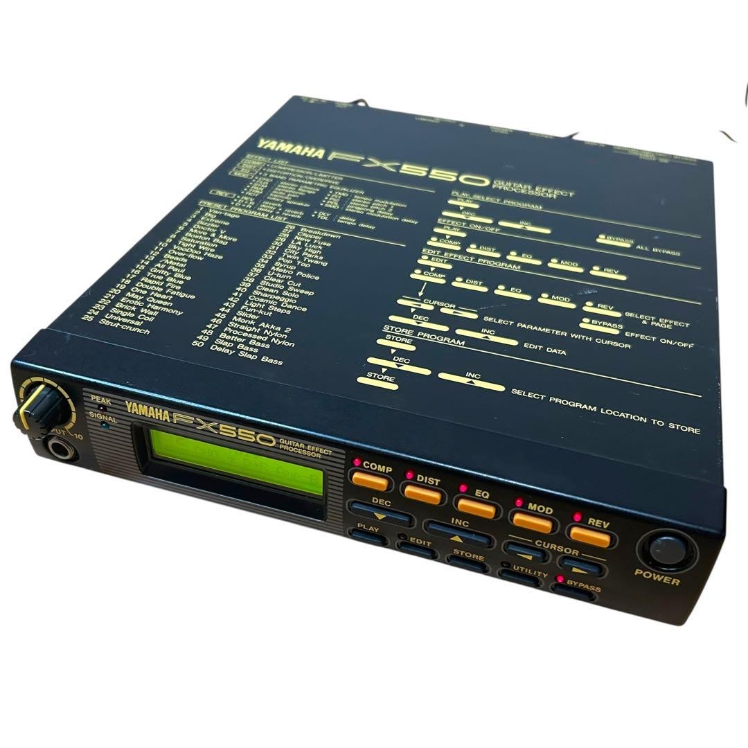 YAMAHA FX500 マルチエフェクター アダプター付き FX500 YAMAHA マルチ