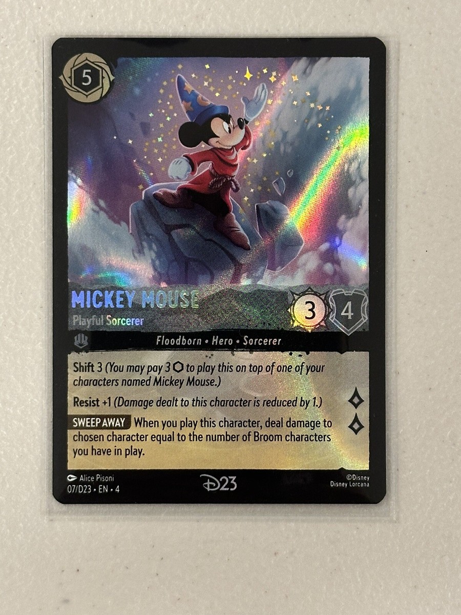 PSA10 ディズニー ロルカナ D23 オズワルド ミッキー 2枚セット