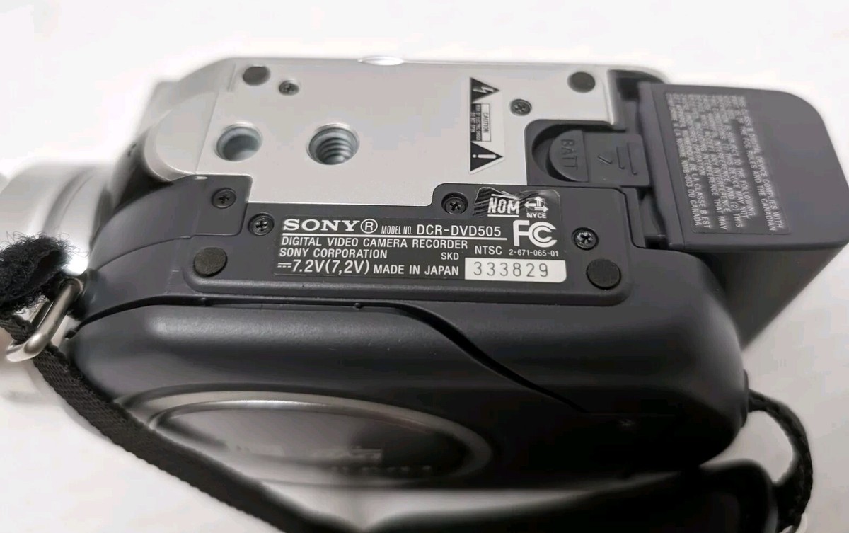 Sony Handycam DCR-DVD505 Mini DVD Digital Camcorder TESTED | eBay
