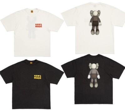 HUMAN MADE KAWS MADE GRAPHIC T-SHIRT #3 White Black XX27TE016 S