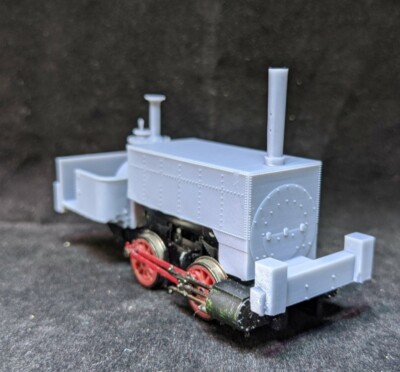 OO / 1:76 / 4mm Neilson Box Tank Body For Hornby's Peckett W4